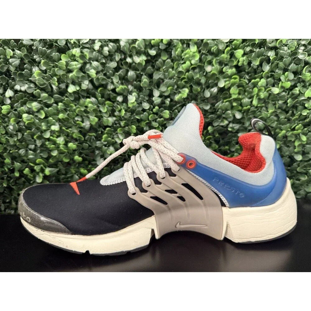 Nike Air Presto Premium Shoe Shop DV0776-010 Black Blue Orange Men's Size 11
